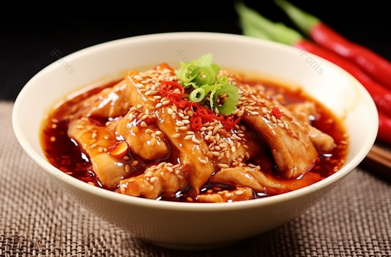 餐厅里的特色口水鸡,高清,摄影图,摄影图片,图片大全,摄影图免费下载